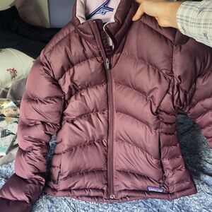 Patagonia Women's Purple down Puffer Jacket